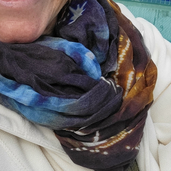 💛LUXURY SCARF/SHAWL CHIC 100% MODAL twinkling starHP!👗BEST IN BOUTIQUE - Picture 4 of 10